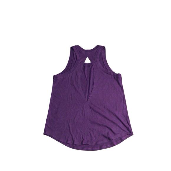 Victorias Secret PINK Tank Top Purple Open Back Size Small - Picture 1 of 10